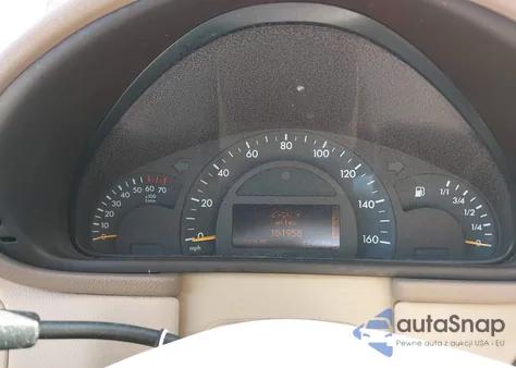 2002 Mercedes-Benz C 320 from USA, damaged, VIN WDBRH64J92F155778